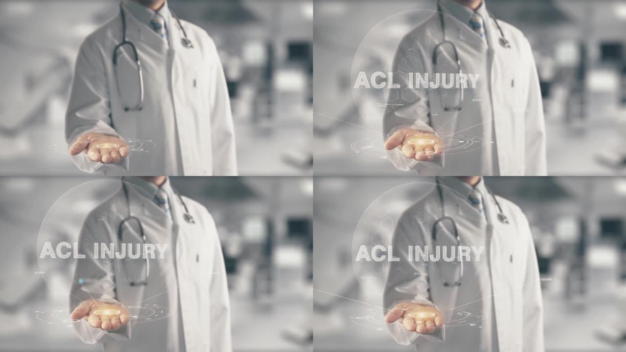手握ACL伤的医生