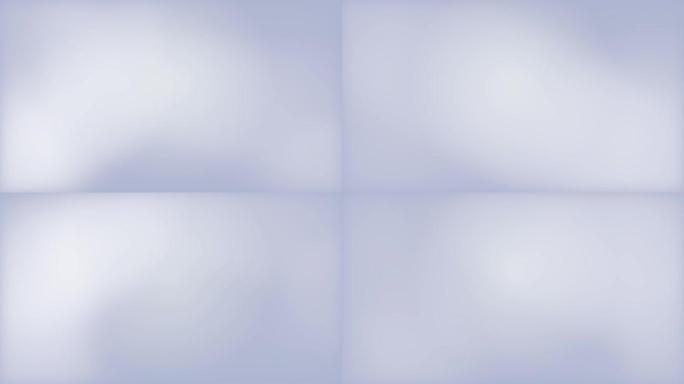 抽象白色光滑光泽抽象流动灰色白波图形运动设计视频动画。