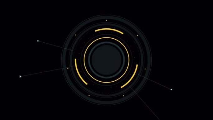 PNG Alpha.Abstract Circle and line HUD technologic