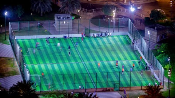 阿拉伯联合酋长国迪拜: 公共足球场