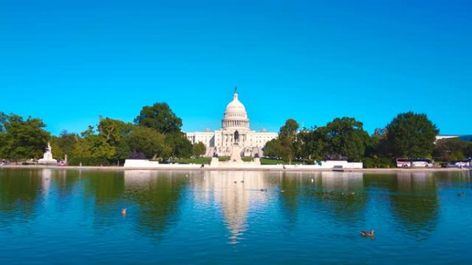 美国国会大厦，通常被称为国会大厦，是美国国会所在地，也是美国联邦政府立法部门的所在地。美国华盛顿