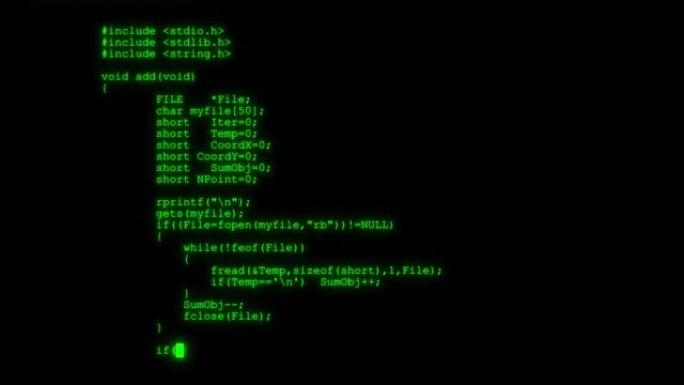 开发者正在电脑屏幕上浏览html代码。HTML网页代码滚动编程代码抽象技术背景为软件开发人员和计算机