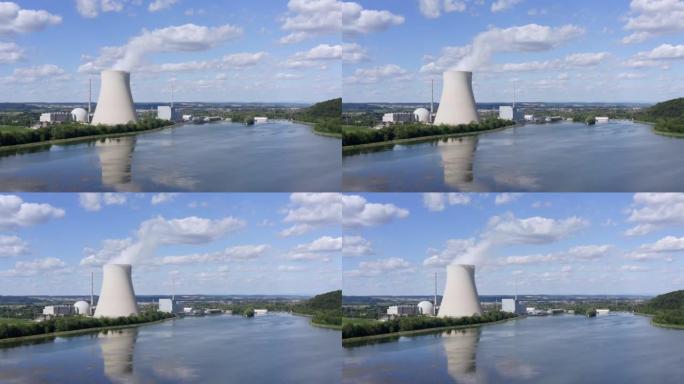 下巴伐利亚兰茨胡特附近的Isar核电站