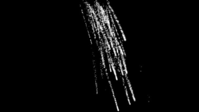 导弹击中带有夜间背景的地面运动图形