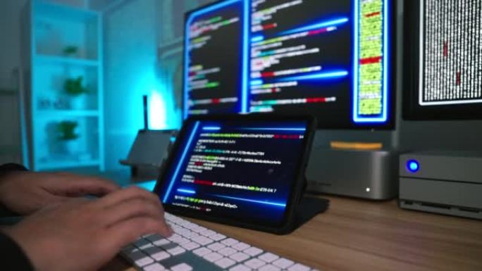 编码是一种语言，计算机工程师正在研究用于制造机器人和AI的未来开发程序的编码。