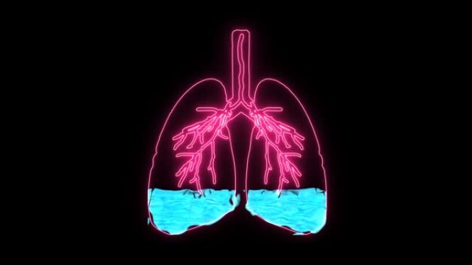 全息肺水肿是由肺泡中的异常液体引起的疾病。导致患者呼吸困难或因缺氧而缺乏呼吸