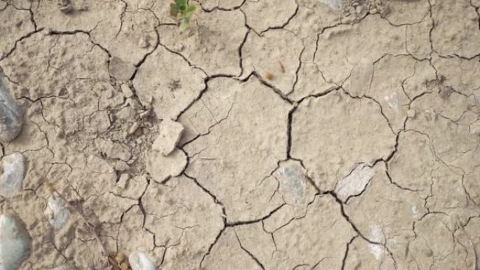 干旱干燥的地面: 全球变暖的世界末日愿景
