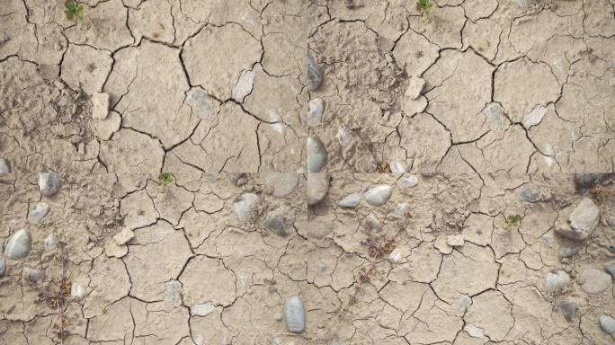 干旱干燥的地面: 全球变暖的世界末日愿景