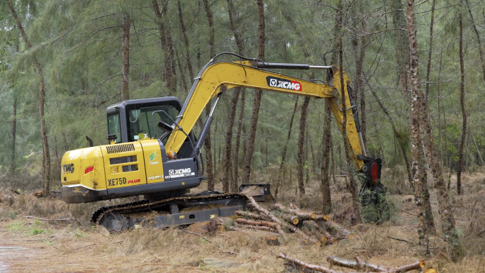 森林伐木机械