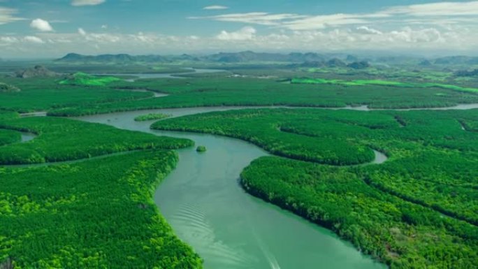 Hyperlapse缩小了热带雨林和许多河流