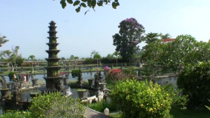 Tirta Gangga水上宫，巴厘岛