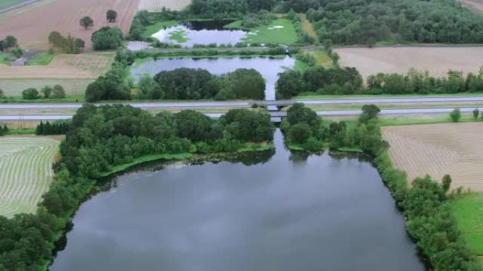 美国俄勒冈州塞勒姆附近的AERIAL A农场