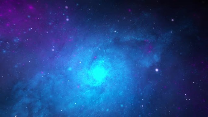 摘要星云太空星系进入深空深蓝色太空星云星系。