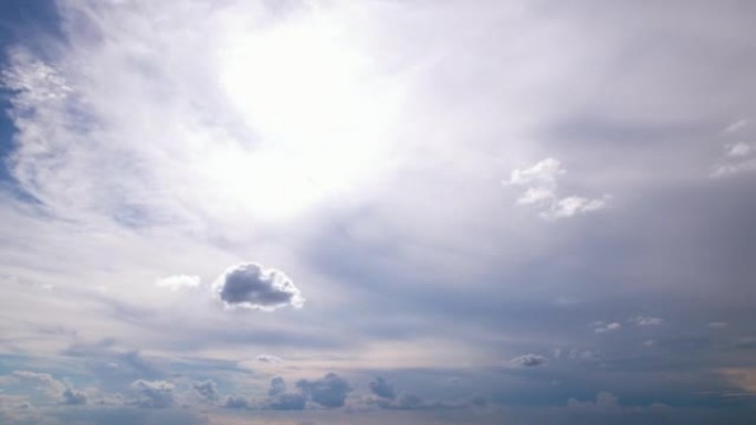 无人机延时雨云延时云层变化多云天气