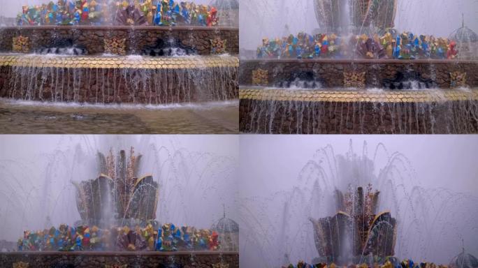 VDNH的喷泉 “石花” 是著名的历史地标