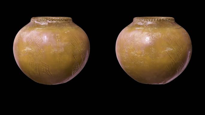 陶罐 原始 罐子 原始部落  考古 文物