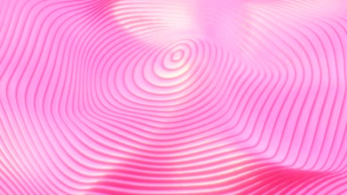 抽象波浪形粉色背景-粉色波浪背景循环背景