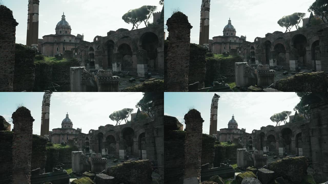 罗马大美的观点和观光: 罗马广场