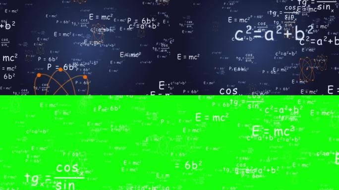 4K 3D循环视频动画剪辑的干净平滑慢慢走向相机。