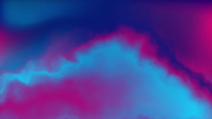 蓝紫色霓虹灯平滑液波抽象运动背景
