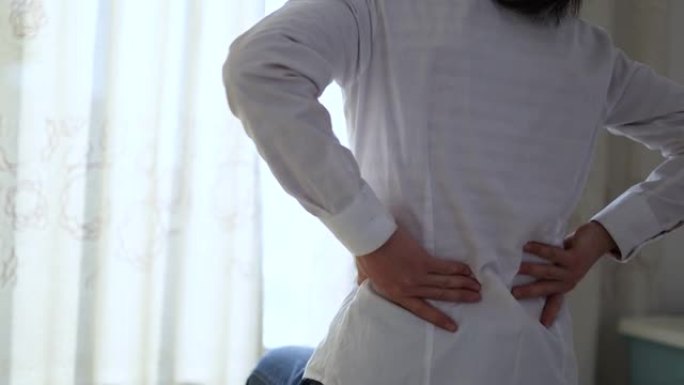女性腰椎间盘突出症和背部疼痛