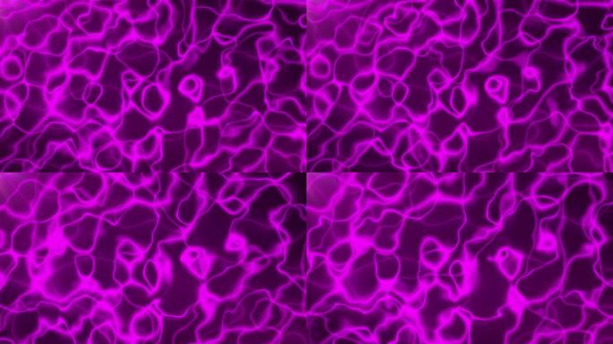 神经元电脉冲休克线超空间紫色环背景