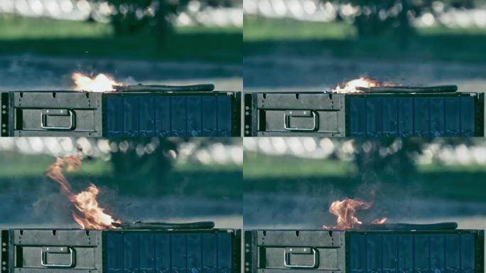 防火光伏电池的耐久性测试