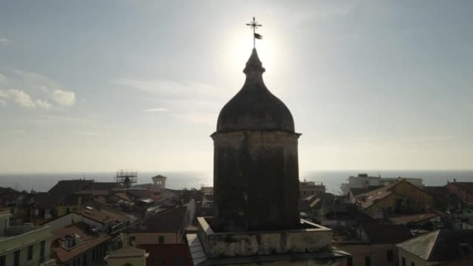 地中海社区、大教堂的空中风景