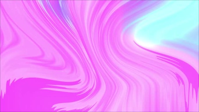 4k弯曲粉色和紫色移动条纹的抽象背景动画。循环动画。