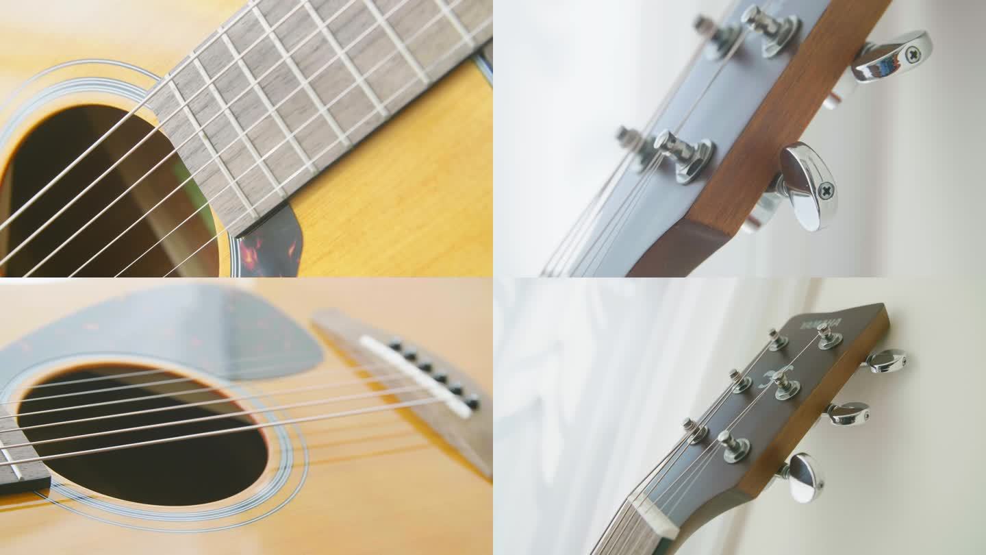吉他慢镜头视频素材B