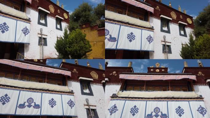 中国西藏的色拉寺。