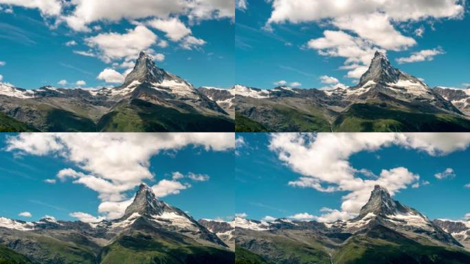 4k时间流逝: 瑞士夏季的马特宏峰山