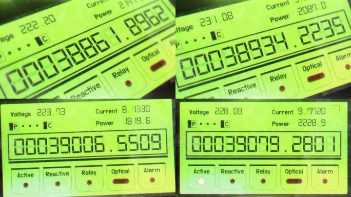 现实电表计算能耗、水电费