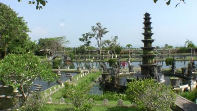 Tirta Gangga水上宫，巴厘岛