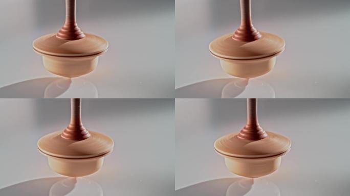 LD木制陀螺纺纱