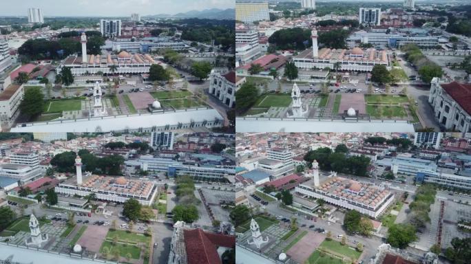 怡保的无人机视图。Preak，马来西亚城市景观
