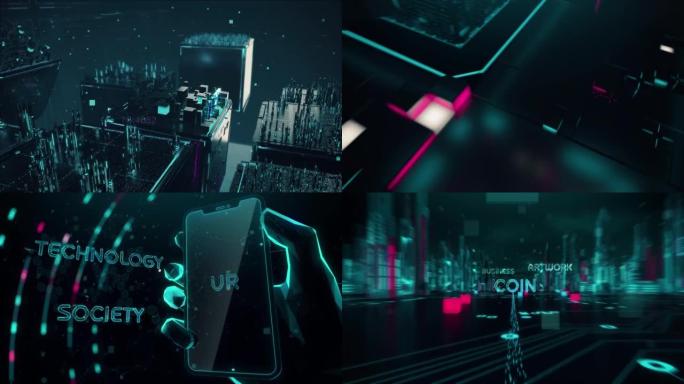 用数字技术hitech概念走进元宇宙