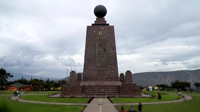 世界半城,赤道纪念碑,基多,厄瓜多尔