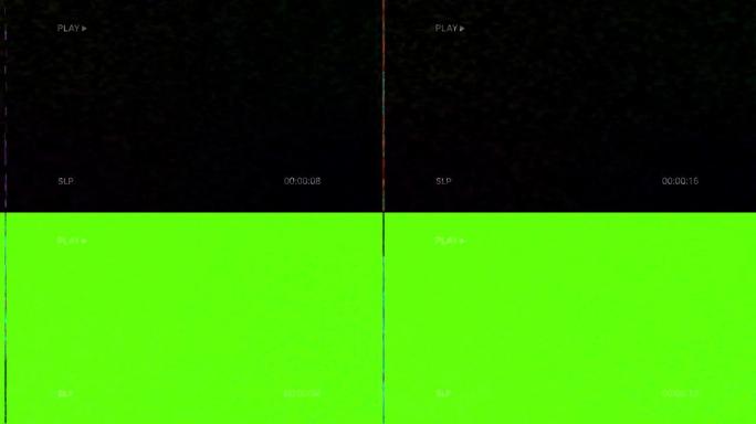 相机取景器绿屏阿尔法通道动画