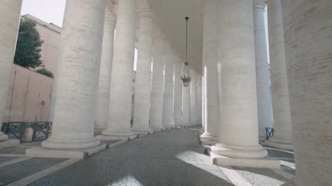 罗马圣彼得广场的贝尼尼柱廊