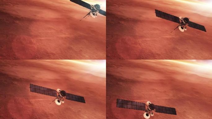 卫星轨道行星火星剪切面多姿多彩一拍成名