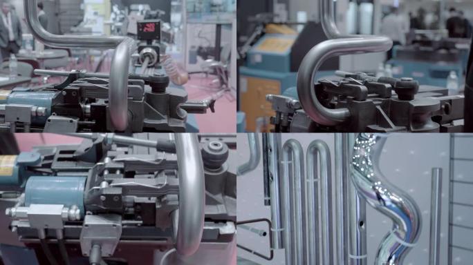 用于高质量弯曲金属管的新型现代强大工业设备