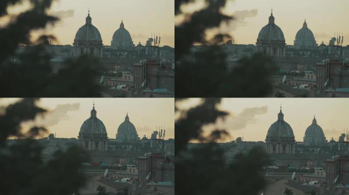 罗马的大美: 教堂圆顶和天际线