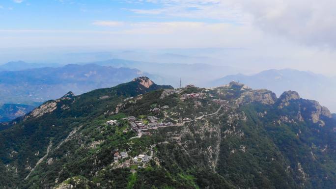 泰山玉皇顶岱顶4K画质