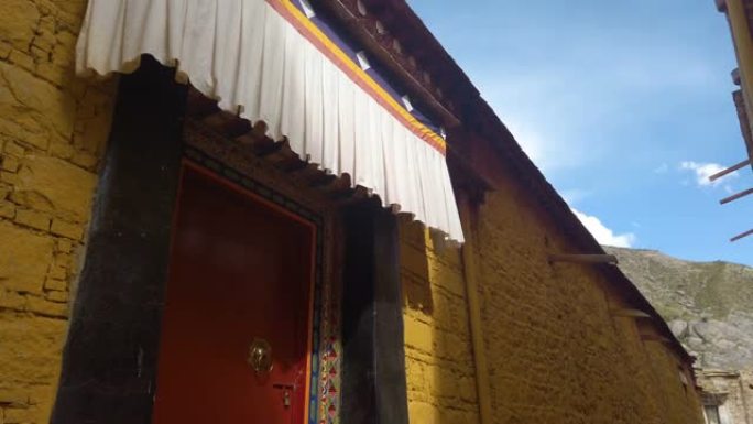 中国西藏的色拉寺。