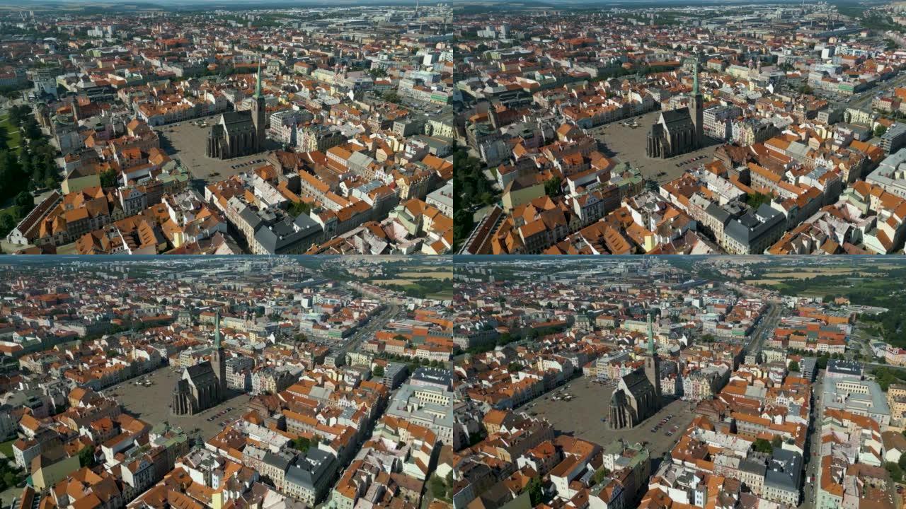 捷克共和国比尔森市的天线