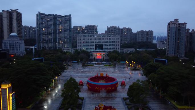 清远 凤城文化广场 清远国际酒店