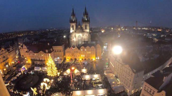 布拉格老城圣诞市场