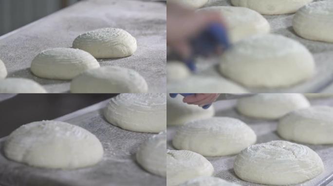 面包店烤面包的过程