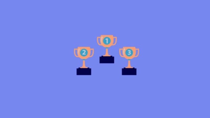 TROPHIES Animation 4K Resolution